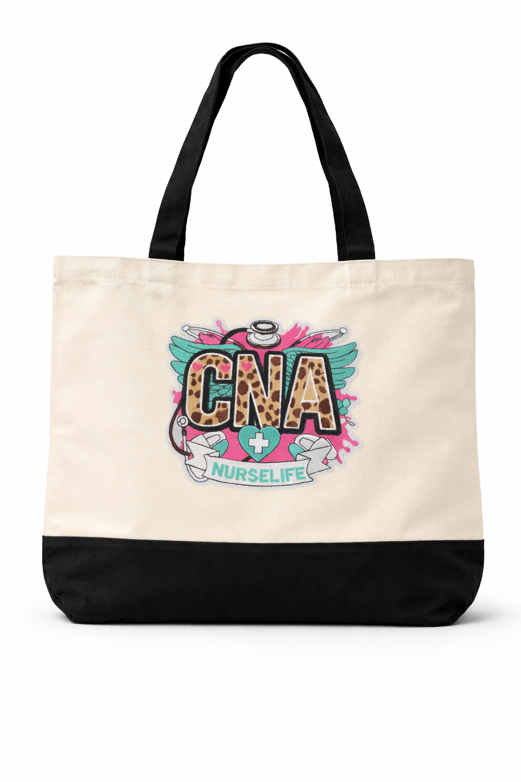CNA Nurse Life Canvas Tote Bag